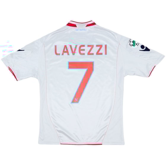 2009-10 Napoli Away Shirt Lavezzi #7 - 7/10 - (S)