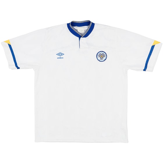 1990-91 Leeds United Home Shirt - 9/10 - (XL)