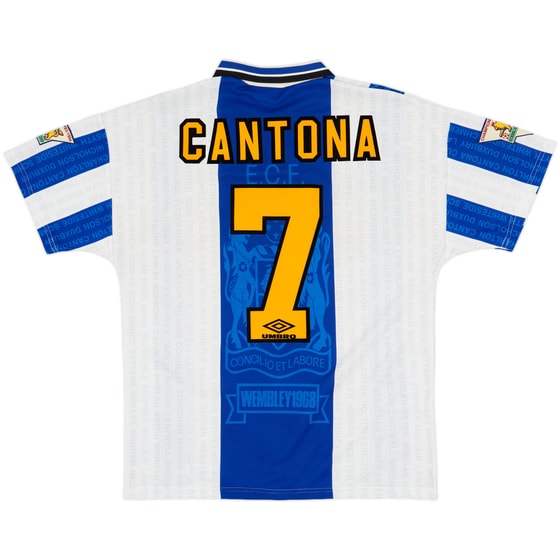 1994-96 Manchester United Third Shirt Cantona #7 - 7/10 - (M)