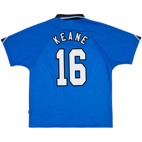 1996-98 Manchester United Third Shirt Keane #16 - 8/10 - (XL)