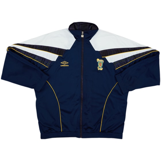 1996-98 Scotland Umbro Track Jacket - 7/10 - (M)