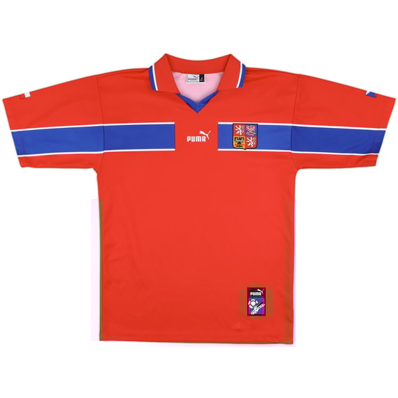 1998-00 Czech Republic Basic Home Shirt - 8/10 - (L)