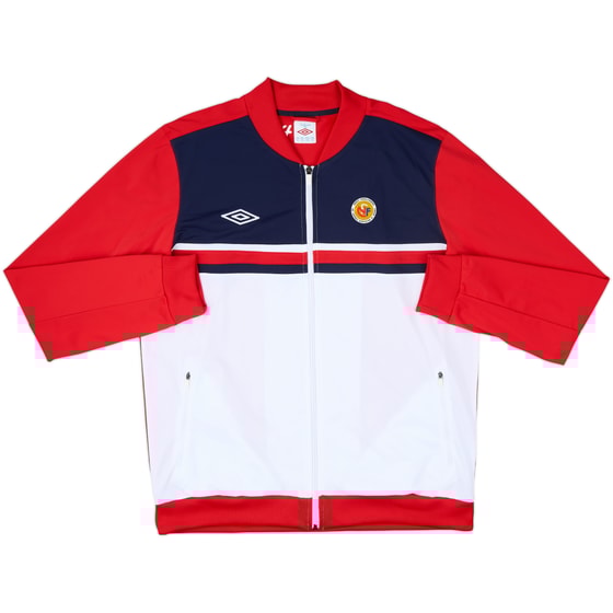 2010-11 Norway Umbro Player Issue Track Jacket #4 - 7/10 - (XL)