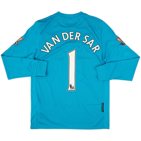 2009-10 Manchester United GK Shirt Van Der Sar #1 - 6/10 - (S)