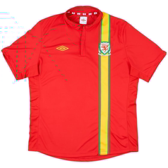 2012-14 Wales Home Shirt - 9/10 - (XL)