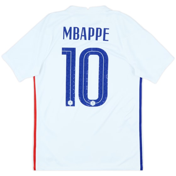 2020-21 France Away Shirt Mbappe #10 - 10/10 - (S)
