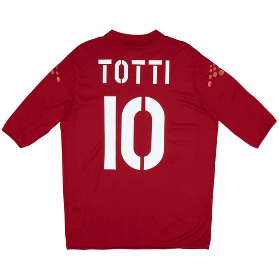 2003-04 Roma Home Shirt Totti #10 - 7/10 - (L)