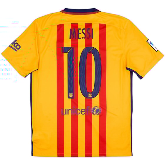 2015-16 Barcelona Away Shirt Messi #10 - 8/10 - (M)
