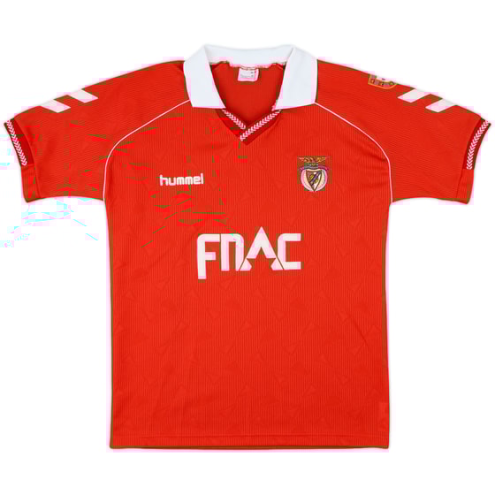 1991-92 Benfica Home Shirt - 10/10 - (L)