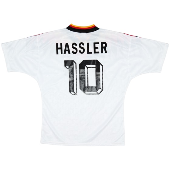 1994-96 Germany Home Shirt Hassler #10 - 9/10 - (XL)