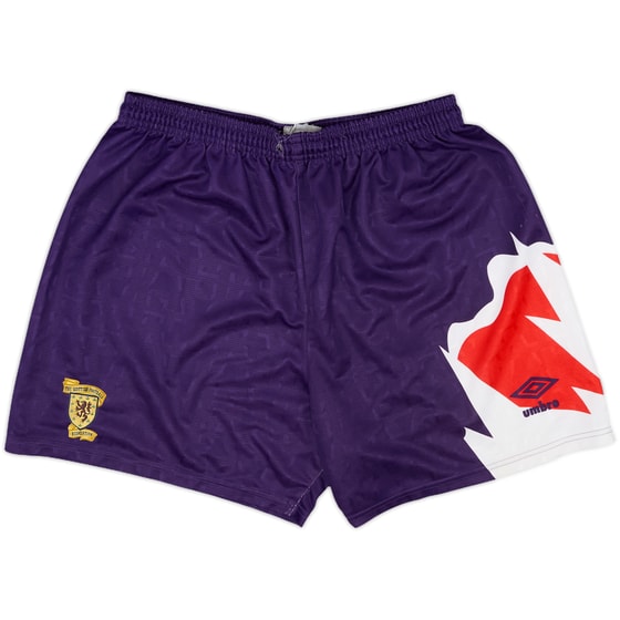 1991-93 Scotland Away Shorts - 5/10 - (L)