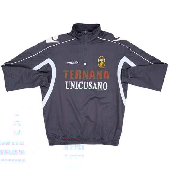 2012-13 Ternana Macron 1/4 Zip Training Top - 7/10 - (XL)