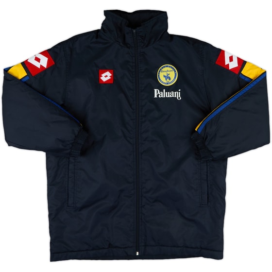2003-04 Chievo Verona Lotto Padded Bench Coat - 10/10 - (L.Boys)