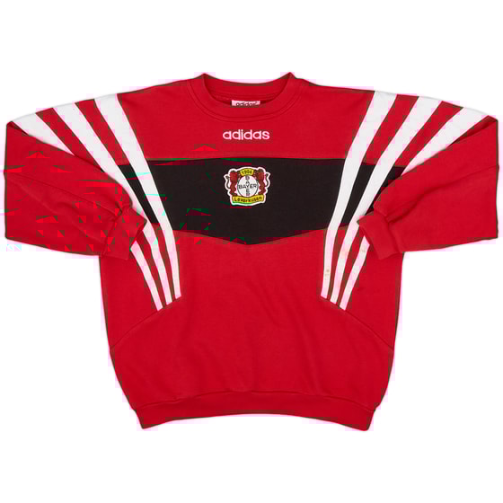 1997-98 Bayer Leverkusen adidas Sweat Top - 6/10 - (L.Boys)
