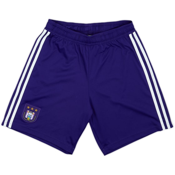 2018-19 Anderlecht Home Shorts - 9/10 - (M)