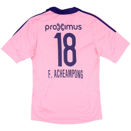 2014-15 Anderlecht Away Shirt F.Acheampong #18 - 7/10 - (S)