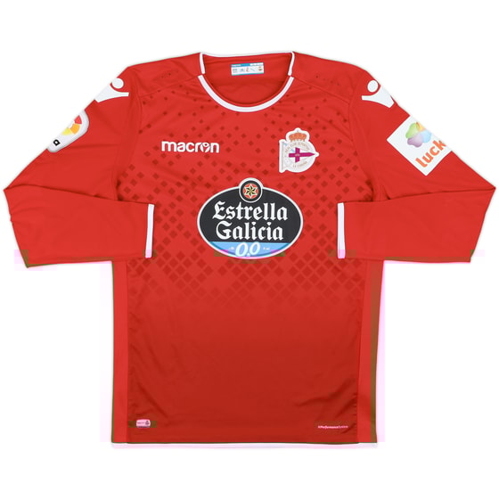 2018-19 Deportivo Alaves Away L/S Shirt - 8/10 - (L)