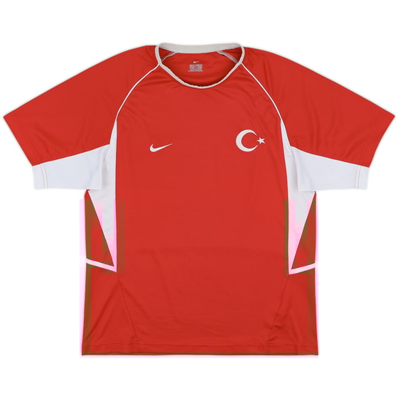 2003-04 Turkey Home Shirt - 9/10 - (S)