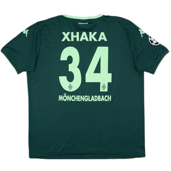 2015-16 Borussia Monchengladbach Away Shirt Xhaka #34 - 7/10 - (3XL)