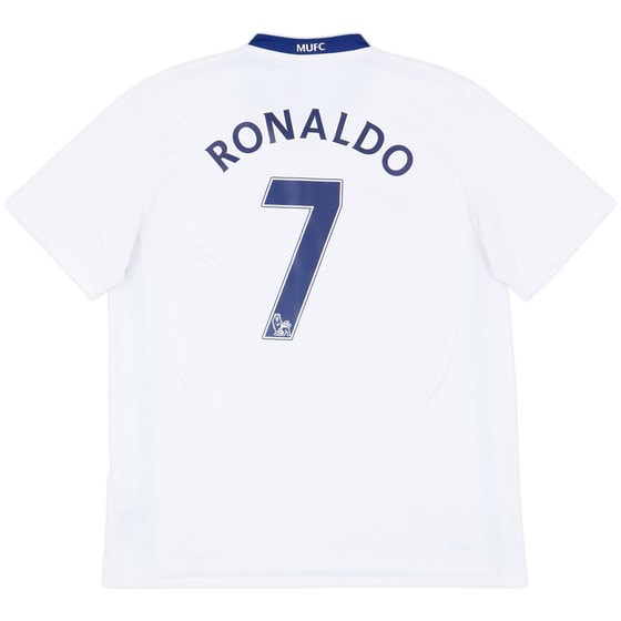 2008-10 Manchester United Away Shirt Ronaldo #7 - 7/10 - (L)