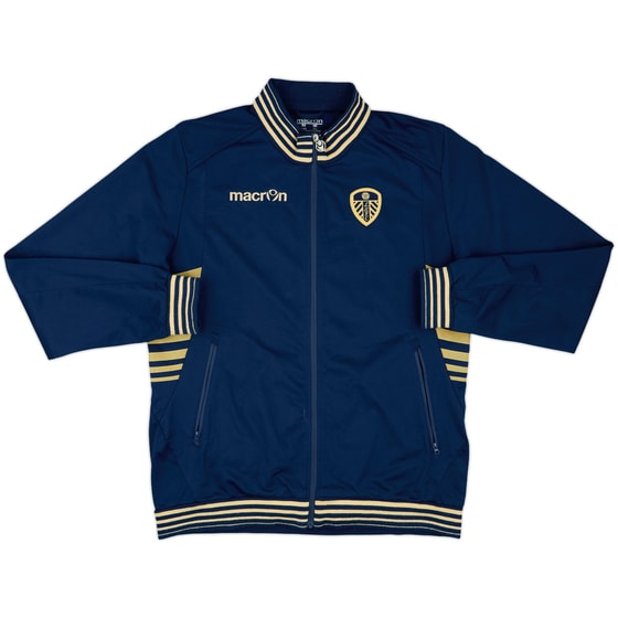 2013-14 Leeds United Macron Track Jacket - 8/10 - (XL)