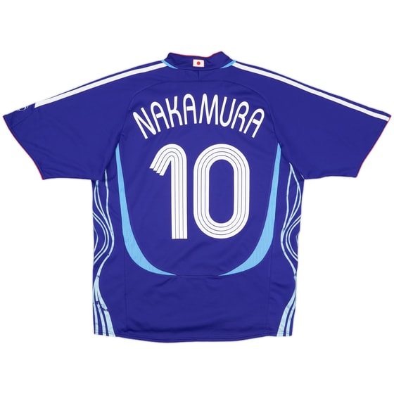2006-08 Japan Home Shirt Nakamura #10 - 7/10 - (M)
