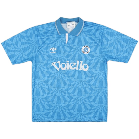 1991-93 Napoli Home Shirt - 8/10 - (L)