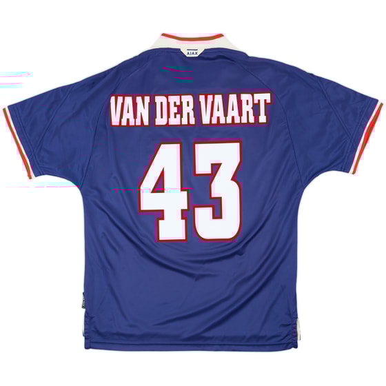 1999-00 Ajax Away Shirt Van Der Vaart #43 - 8/10 - (M)