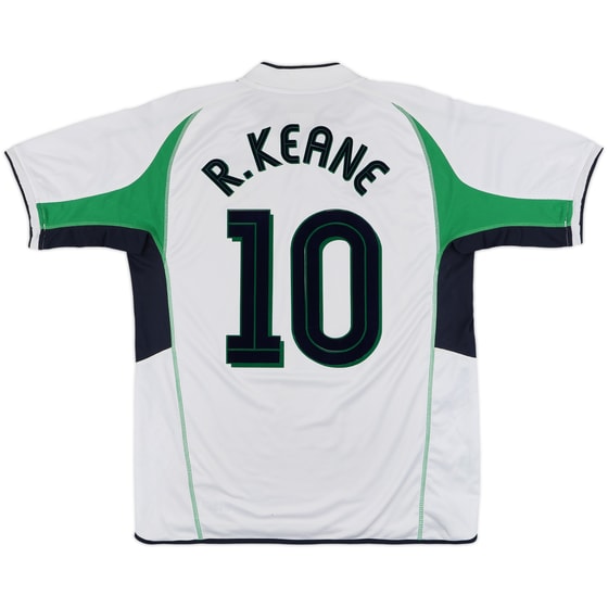 2002-03 Ireland Away Shirt R.Keane #10 - 8/10 - (L)