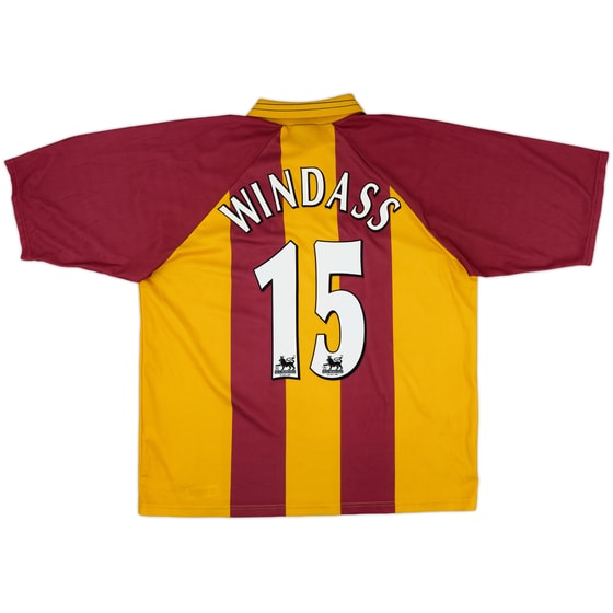 1999-01 Bradford Home Shirt Windass #15 - 8/10 - (XL)