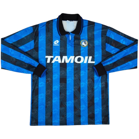 1992-93 Atalanta Match Issue Home L/S Shirt #3