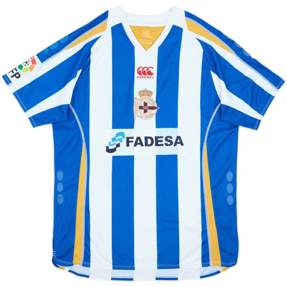 2007-08 Deportivo de La Coruna Home Shirt - 7/10 - (M)