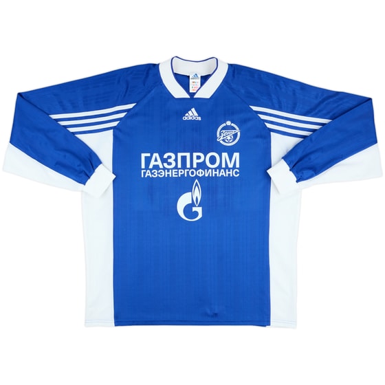 1999 adidas (Zenit St. Petersburg) Template Home L/S Shirt #11 - 8/10 - (XL)