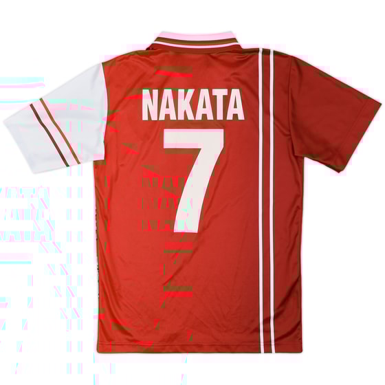 1998-99 Perugia Home Shirt Nakata #7 - 9/10 - (S)
