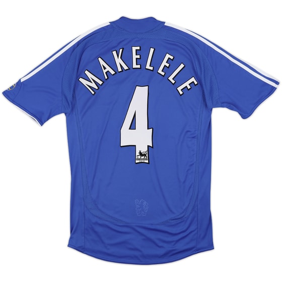 2006-08 Chelsea Home Shirt Makelele #4 - 9/10 - (S)
