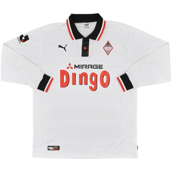 1999-00 Urawa Red Diamonds Away L/S Shirt - 9/10 - (XL)