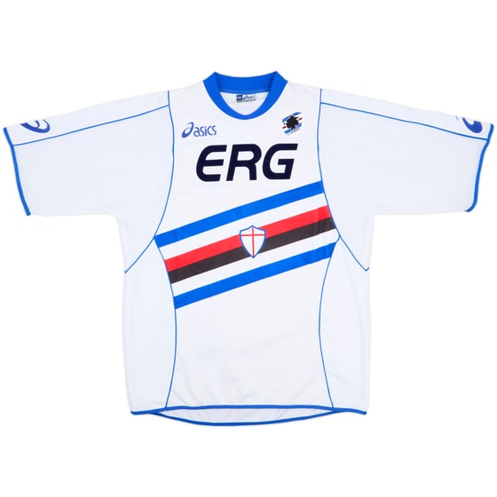2002-03 Sampdoria Away Shirt - 9/10 - (XL)