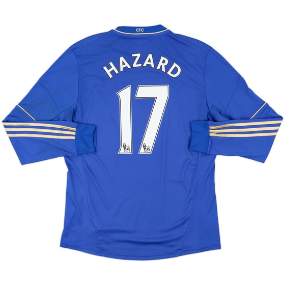 2012-13 Chelsea Home L/S Shirt Hazard #17 - 7/10 - (L)