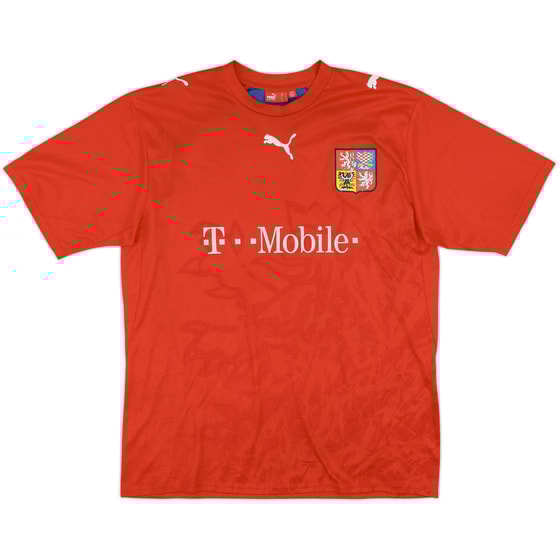 2006-08 Czech Republic Basic Home Shirt - 4/10 - (L)