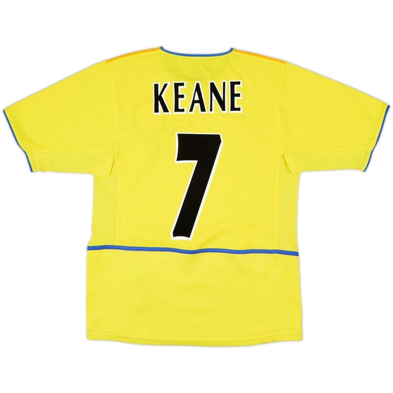 2002-03 Leeds United Away Shirt Keane #7 - 8/10 - (S)
