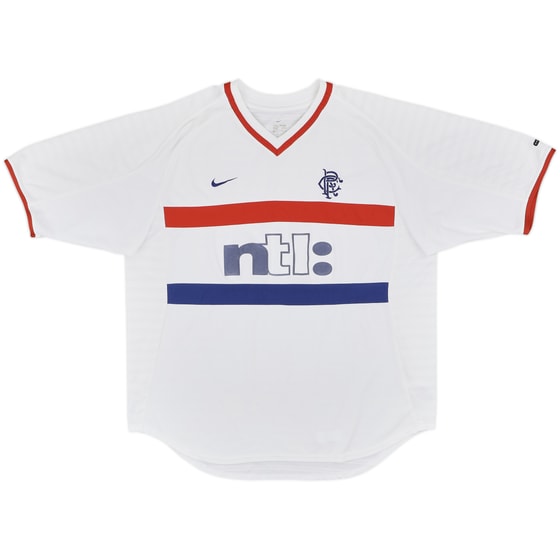 2000-01 Rangers Away Shirt - 8/10 - (XL)