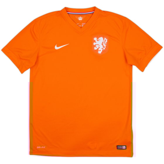 2014-15 Netherlands Home Shirt - 9/10 - (M)