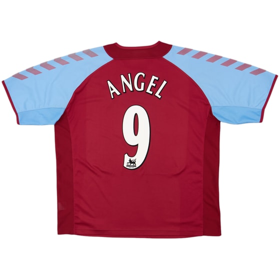 2004-05 Aston Villa Home Shirt Angel #9 - 6/10 - (3XL)