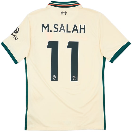 2021-22 Liverpool Away Shirt M.Salah #11 - 7/10 - (S)