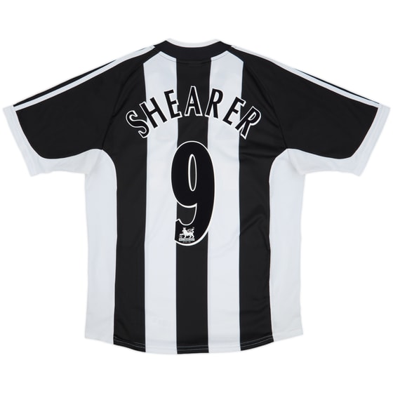 2001-03 Newcastle Home Shirt Shearer #9 - 8/10 - (M)