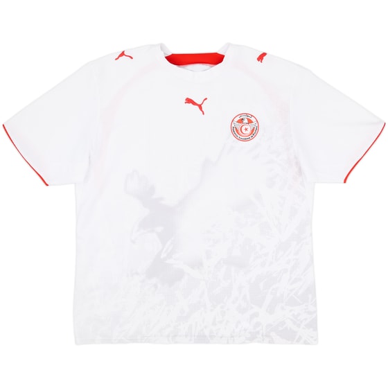 2006-07 Tunisia Home Shirt - 9/10 - (XL)