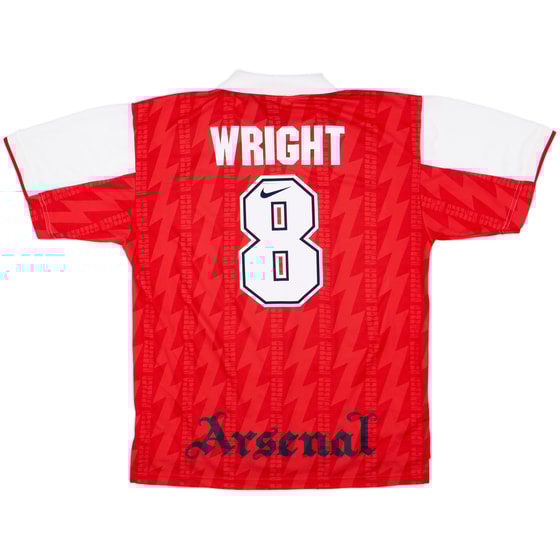 1994-96 Arsenal Home Shirt Wright #8 - 9/10 - (XL)