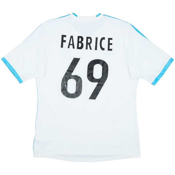 2013-14 Olympique Marseille Home Shirt Fabrice #69 - 6/10 - (L)