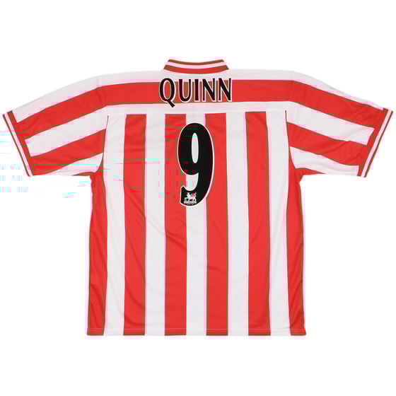 1999-00 Sunderland Home Shirt Quinn #9 - 10/10 - (XXL)