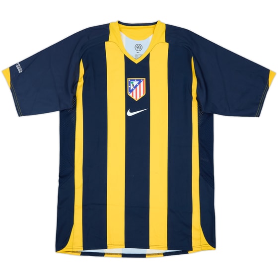 2005-06 Atletico Madrid Player Issue Away Shirt - 8/10 - (L)